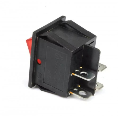 MR-103 İKİLİ KIRMIZI IŞIKSIZ ANAHTAR ON-OFF 4P