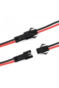 2 PİN SM JST 2P KABLOLU KONNEKTOR DİŞİ ERKEK TAKIM 20cm