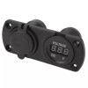 2 Lİ SU GEÇİRMEZ USB VOLTMETRE PANO TİP ŞARJ SÖKETİ