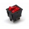 MR-101 İKİLİ IŞIKLI ANAHTAR ON-OFF 6P KIRMIZI