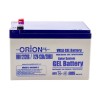 Orion 12V 12Ah Bakımsız Jel Akü