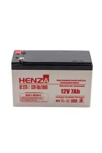 Henza HZ1270 12V 7Ah Bakımsız Kuru Akü