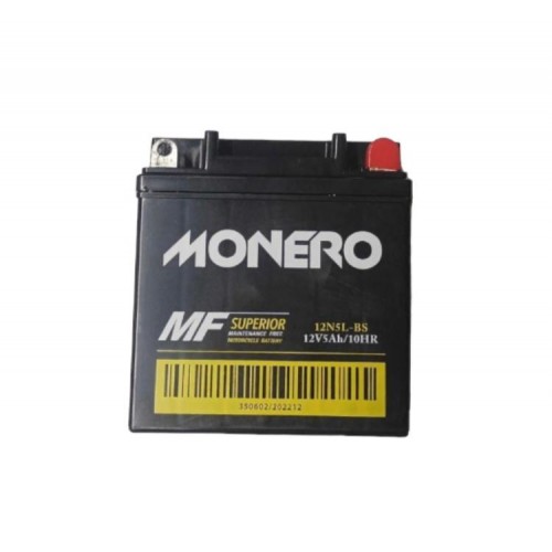 AKÜ BS 12 V 5 Ah DİK MONERO CUB YBR