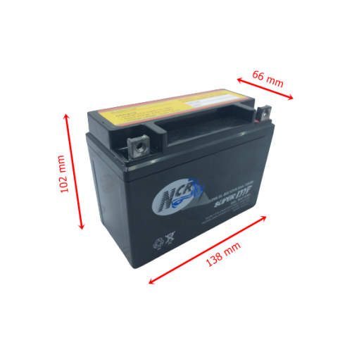 AKÜ BS 12 V 6,5 Ah YATIK NCR CG