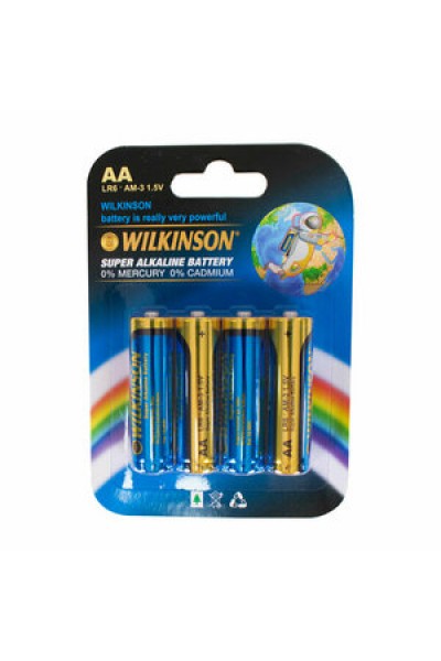 WILKINSON LR06 Alkalin AA Kalem Pil 4'lü Paket