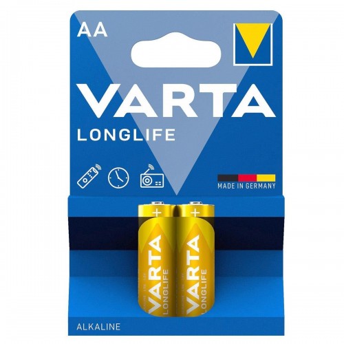 Varta 4106 Longlife Alkalin AA Kalem Pil 2'li Paket Varta 4106 Longlife Alkalin AA Kalem Pil 2'li Paket