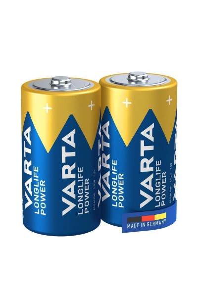 Varta 4914 Longlife Power Alkalin C Orta Boy Pil 2'li Paket