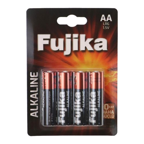 Fujika Alkalin LR06 AA Kalem Pil 4'lü Paket