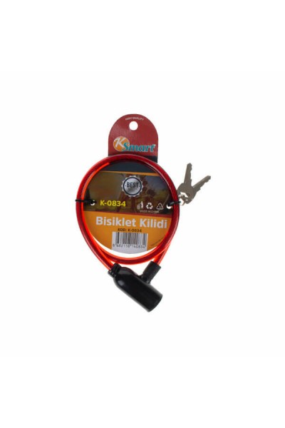 Ksmart Bisiklet Kilidi İnce 80X2 K-0834 0834