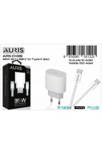 Auris Şarj Aleti Ev PD Type-C 35W Ars-CH38 1225
