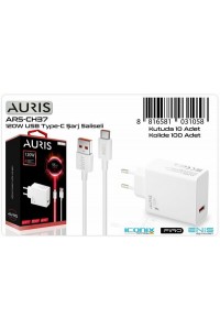 Auris Şarj Aleti Ev Type-C 120W USB ARS0615 CH37 1058
