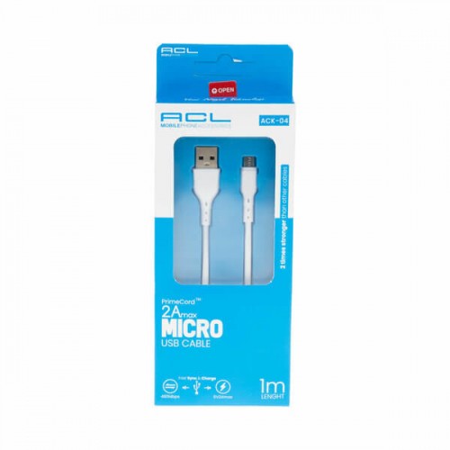 Acl Şarj Kablo USB Mikro 2A 1mt ACK-04 2126