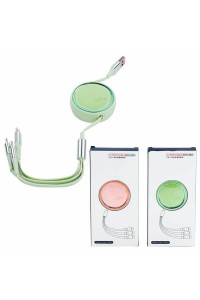 Arow Şarj Kablo Uzayabilen 3 Başlıklı M-639 6393