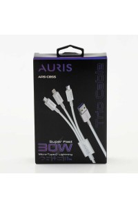 Auris Kablo Çoklu USB Şarj 3+1 ARS-CB55 1140