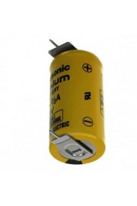 Panasonic BR-2/3A  3V Lityum Pil 2 Ayaklı