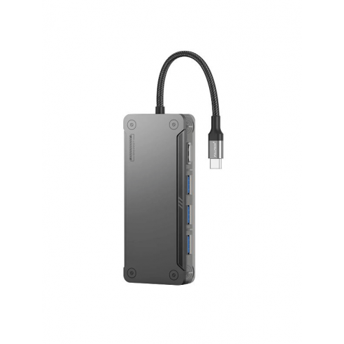 ELK-05768 - Fulltech FH3 6 in 1 Type-c to USB, HDMI, RJ45 Ethernet Hub Dönüştürücü