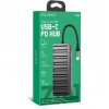 ELK-05770 - Fulltech Fh5 Pd 7in1 Type-C to Usb 3xUsb 1Xhdmı Tf/Sd Pd 100W Girişli Çoğaltıcı