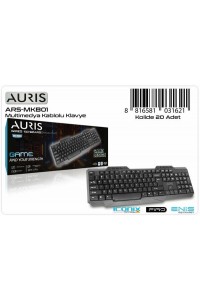 Auris Klavye Multimedya Kablolu ARS-MKB01 1621