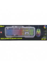 Blic Bkb-9 Rainbow Rgb Mekanik 105 Tuşlu Rgb Led Işıklı Kablolu Oyun Klavyesi Mouse