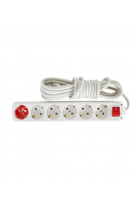 087014 - ALMERA 6 LI ANAHTARLI TOPRAKLI PRİZ 5 METRE