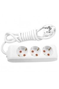 087059 - VİKO 3 LÜ 3 MT TOPRAKLI PRİZ