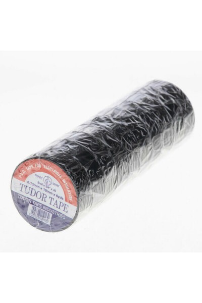 Tudor Elektrik İzole Bandı Siyah 0139 - 10 LU