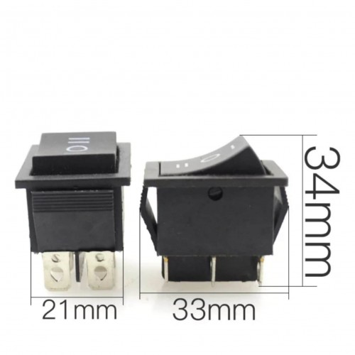 MR-108 GENİŞ IŞIKSIZ 3 KADEMELİ ANAHTAR ON-OFF-ON 6P