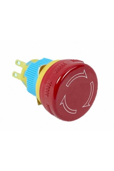 MR-180D-27 16MM ACİL-STOP BAS-ÇEVİR 2NC KAFA 27MM