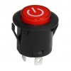 MR-180F 26MM KALICI ROCKER BUTON IŞIKLI ’’POWER’’