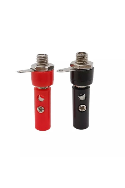 2 TAKIM 4mm BANAN JAK BORN KLEMENS VİDASI CX-02