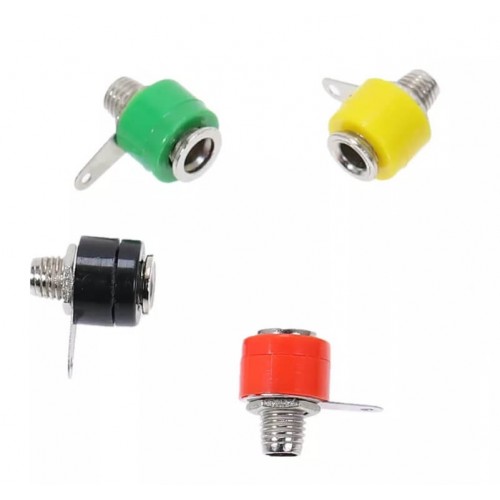 4 ADET RENKLİ 4MM KÜÇÜK BOY BORN KLEMENS