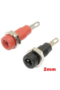 MR-240S 1 TAKIM 2MM BORN KLEMENS KIRMIZI - SİYAH