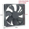 12CM 120X120X25 DC FAN 12V 2 UÇLU
