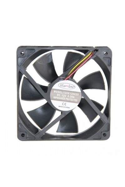 MARXLOW FAN 120X120X25 12V 3P DC 3 KABLO