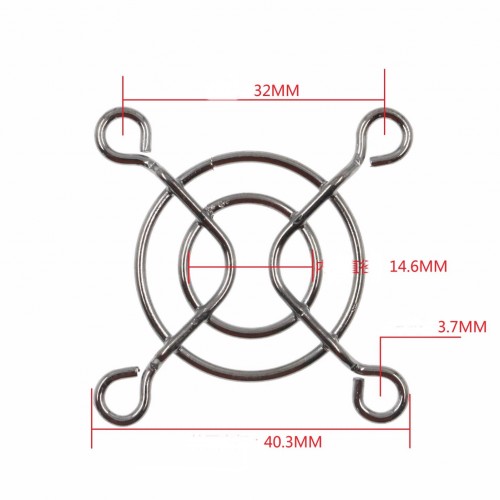 4cm FAN KAPAĞI TELİ (METAL) 40X40MM