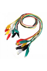 10 ADET KABLOLU KROKODİL KÜÇÜK BOY 28mm