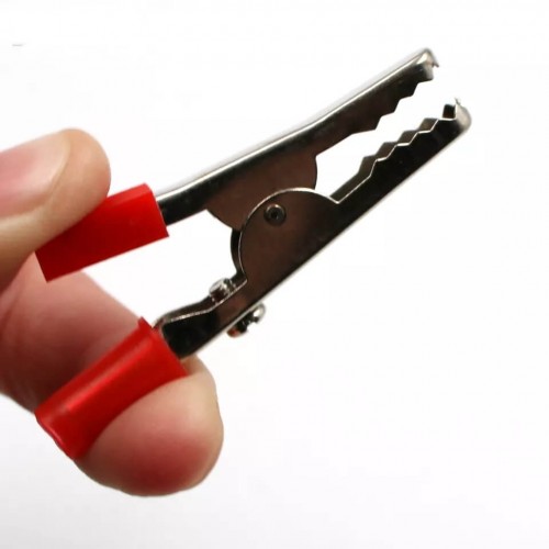 MR-243 50MM TEST PROBU METAL TİMSAH AĞZI KROKODİL MİNİ AKÜ MAŞASI