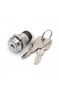 MR-195C 19MM ANAHTARLI SWITCH METAL ANAHTAR (0-1) 19mm