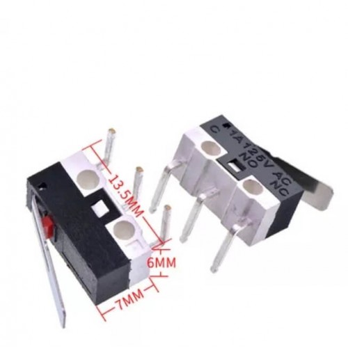 MR-162D MİNİ MICRO SWITCH 90 Derece Bacaklı