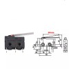 MR-164 MICRO SWITCH LEHİM BACAK UZUN PALETLİ