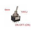 MR-147 TOGGLE SWITCH ON-OFF-(ON) 6 BACAKLI TEK TARAFA YAYLI (MTS-213)