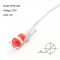 IC-227 SİNYAL LAMBASI 10 MM PLASTİK KABLOLU 220V KIRMIZI