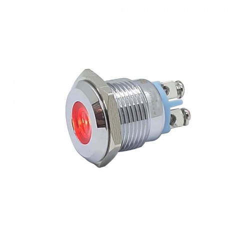 16MM METAL LEDLİ SİNYAL 24V AF16S SARI