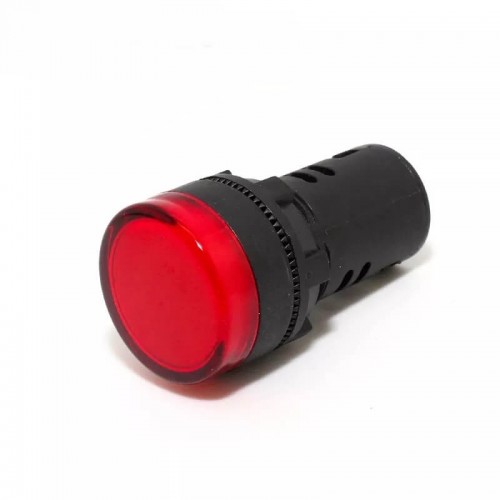 AD22-22DS 22MM SİNYAL LAMBASI 22MM KIRMIZI 220V