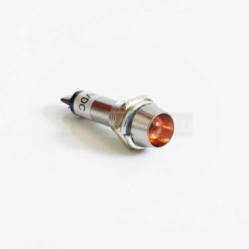 IC-225 SİNYAL LAMBASI 8 MM METAL LED LAMBA 12V SARI