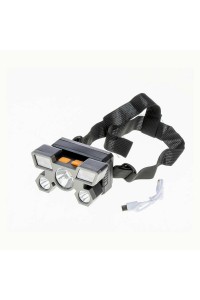 Gold Orıon Rechargeable Kafa Feneri 4X1 Led Şarjlı T5 6136