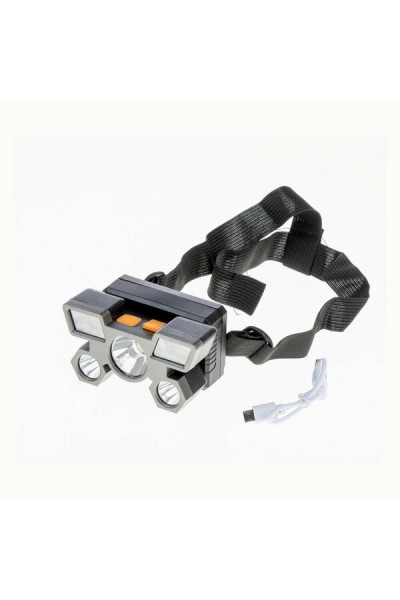 Gold Orıon Rechargeable Kafa Feneri 4X1 Led Şarjlı T5 6136