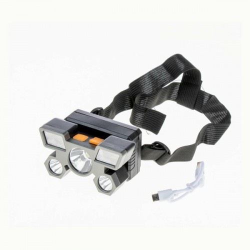 Gold Orıon Rechargeable Kafa Feneri 4X1 Led Şarjlı T5 6136