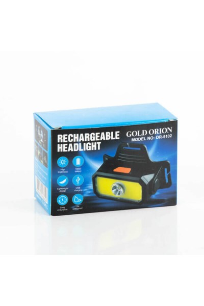 Gold Orion Kafa Feneri Led Şarjlı OR-5102 8454