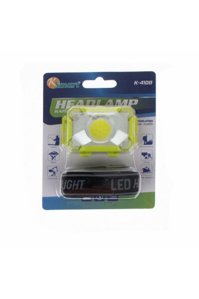 Ksmart Kafa Feneri Pilli 3 Fonksiyon K-4108 4108 4177